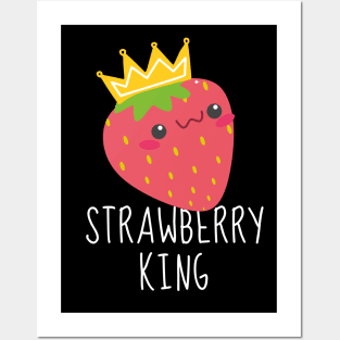 Strawberry King Posters and Art